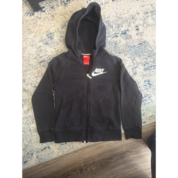 Nike Other - Nike Hoodie Black Kids Size Small  Great Shape  Very Fun